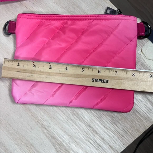 THINK ROYLN Ombre Pink Quilted Bag with Pouch - Picture 7 of 7